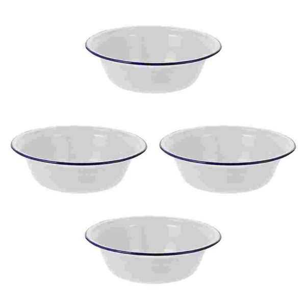 bowls 4pcs household enamel soup basins thick creative tableware for home
bowls 4pcs household enamel soup basins thick creative tableware for home