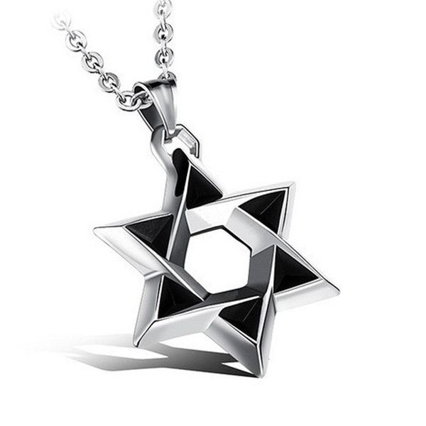 pendant necklaces fashion jewelry neck chain stainless steel double-sided six-star necklace male hiphop punk style retro ornament man gift, Silver
pendant necklaces fashion jewelry neck chain stainless steel double-sided six-star necklace male hiphop punk style retro ornament man gift, Silver