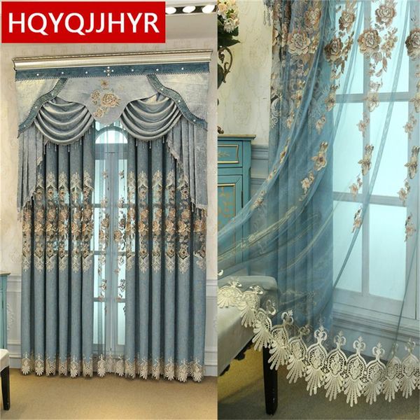 classic blue royal aristocratic blackout curtains for living room with europe luxurious custom voile curtain bedroom windows & drapes
classic blue royal aristocratic blackout curtains for living room with europe luxurious custom voile curtain bedroom windows & drapes
