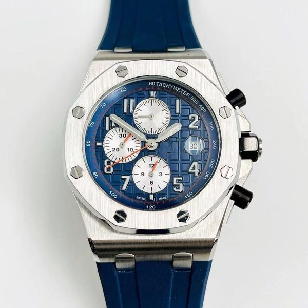 luxury mens watches 41*4.8mm case 316l fine steel case built-in imported multi-functional mechanical movement rubber strap, Slivery;brown
luxury mens watches 41*4.8mm case 316l fine steel case built-in imported multi-functional mechanical movement rubber strap, Slivery;brown