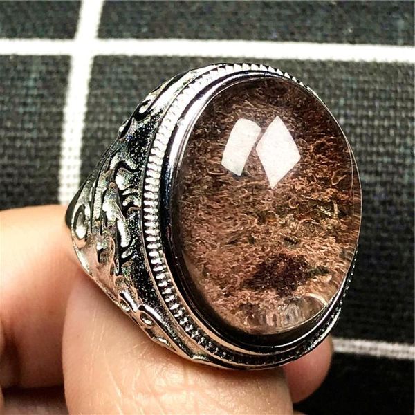 cluster rings 25x19mm natural red phantom quartz ring jewelry for man male love gift crystal silver oval beads adjustable size, Golden;silver
cluster rings 25x19mm natural red phantom quartz ring jewelry for man male love gift crystal silver oval beads adjustable size, Golden;silver