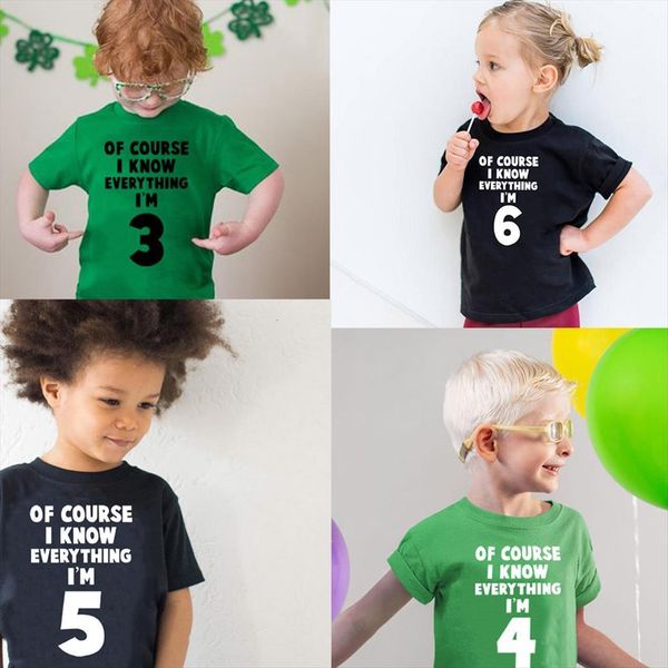 kids funny birthday t shirt of course i know everything im 3 4 6 shirts toddler boys girls children casual, Blue
kids funny birthday t shirt of course i know everything im 3 4 6 shirts toddler boys girls children casual, Blue