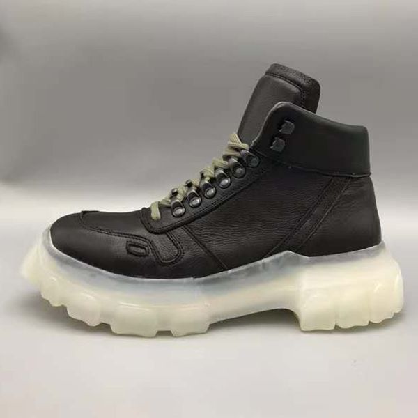 motorcycle boots man transparent bottom shoes thick sole men fashion ankle boots t25e50, Black
motorcycle boots man transparent bottom shoes thick sole men fashion ankle boots t25e50, Black