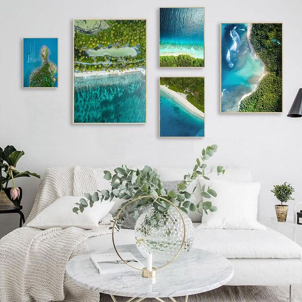 paintings nature landscape poster ocean forest beach island canvas painting nordic wall art modern green blue print for living room decor
paintings nature landscape poster ocean forest beach island canvas painting nordic wall art modern green blue print for living room decor