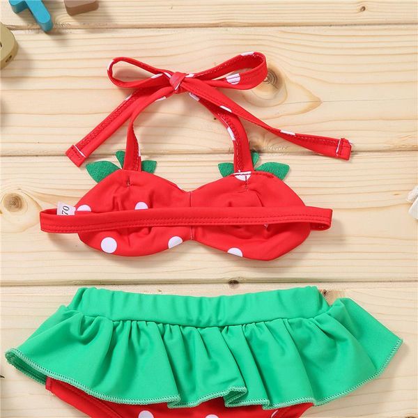 breathable little girls split summer swimsuit,cute strawberry/pineapple shape hanging neck suspender + flouncing shorts set one-pieces, Black
breathable little girls split summer swimsuit,cute strawberry/pineapple shape hanging neck suspender + flouncing shorts set one-pieces, Black