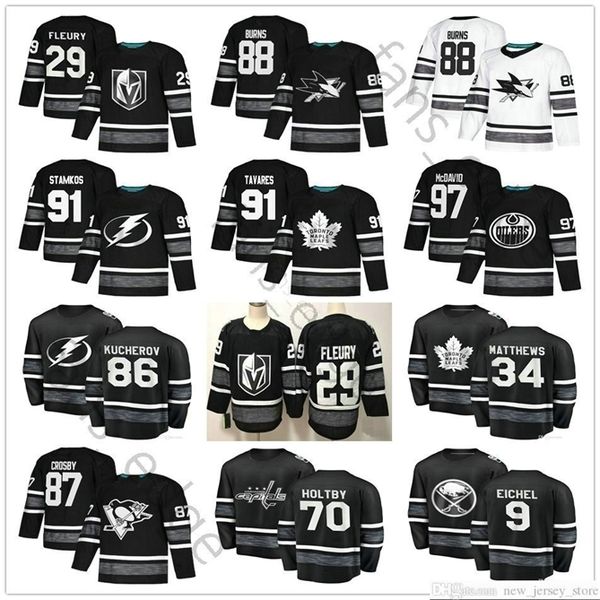 96 2019 all-star 97 mcdavid 88 brent burns marc-andre fleury sidney crosby 91 tavares 34 matthews home away hockey jerseys, Black
96 2019 all-star 97 mcdavid 88 brent burns marc-andre fleury sidney crosby 91 tavares 34 matthews home away hockey jerseys, Black