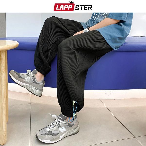 men's pants lappster men solid harajuku causal harem 2021 mens japanese streetwear hip hop sweatpants man vintage kpop plus size, Black
men's pants lappster men solid harajuku causal harem 2021 mens japanese streetwear hip hop sweatpants man vintage kpop plus size, Black