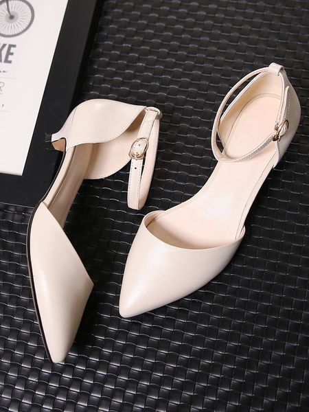 sandal women's see mid-heel shoes high-button pointy small low-heel sandals, Black
sandal women's see mid-heel shoes high-button pointy small low-heel sandals, Black