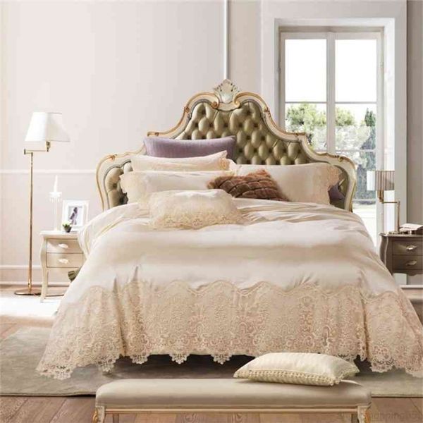 golden color luxury silk cotton lace royal king size princess wedding bedding duvet cover bed sheet set gifts
golden color luxury silk cotton lace royal king size princess wedding bedding duvet cover bed sheet set gifts