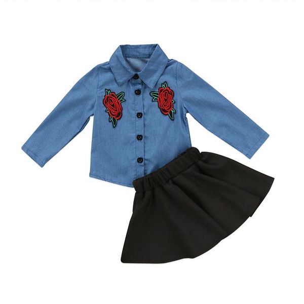 clothing sets 0-5t babies girl autumn set baby girls denim embroidery shirt +tutu skirts 2pcs outfits, White
clothing sets 0-5t babies girl autumn set baby girls denim embroidery shirt +tutu skirts 2pcs outfits, White