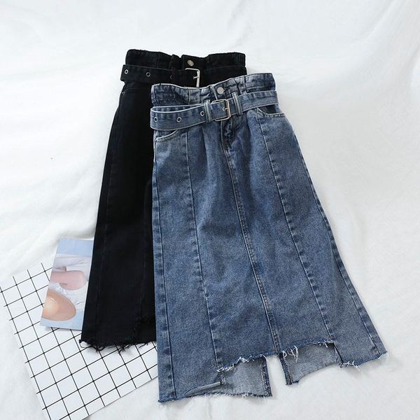skirts spring summer jeans skirt midi women korean wrap womens high waist black denim faldas mujer moda 2021 kj2075
skirts spring summer jeans skirt midi women korean wrap womens high waist black denim faldas mujer moda 2021 kj2075