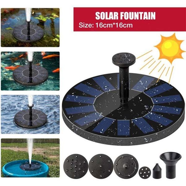 solar fountain pump floating bird bath water kit with rechargeable battery for garden pond swimming pool decorations
solar fountain pump floating bird bath water kit with rechargeable battery for garden pond swimming pool decorations