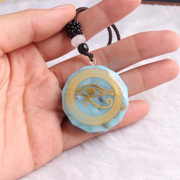 chains 12pcs all-seeing eyes orgonite pendant necklace chakra energy natural stone pendants healling pendulum for wholesales, Silver
chains 12pcs all-seeing eyes orgonite pendant necklace chakra energy natural stone pendants healling pendulum for wholesales, Silver