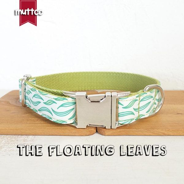 dog collars & leashes muttco retailing self-design collar the floating leaves handmade poly satin and nylon 5sizes udc092
dog collars & leashes muttco retailing self-design collar the floating leaves handmade poly satin and nylon 5sizes udc092