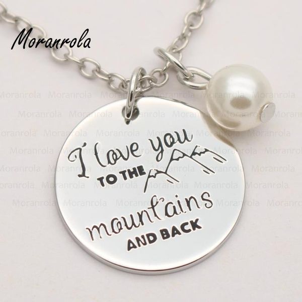 pendant necklaces arrive "i love you to the mountains and back" necklace &keychain charm mountain wedding jewelry valentine's, Silver
pendant necklaces arrive "i love you to the mountains and back" necklace &keychain charm mountain wedding jewelry valentine's, Silver