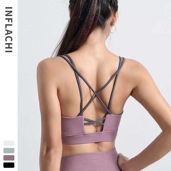 double shoulder strap sports underwear women fitness yoga vest bra summer solid color breathable crop sportswear outfit
double shoulder strap sports underwear women fitness yoga vest bra summer solid color breathable crop sportswear outfit