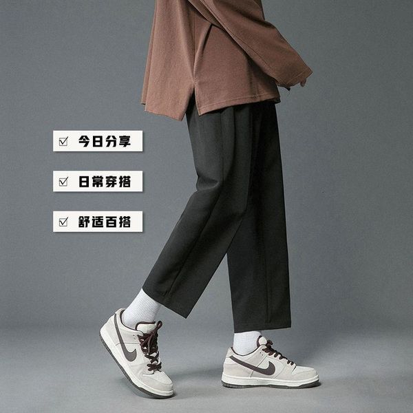 neploha men's solid suit pants woman korean streetwear trousers wide leg straight casual harajuku, Black
neploha men's solid suit pants woman korean streetwear trousers wide leg straight casual harajuku, Black