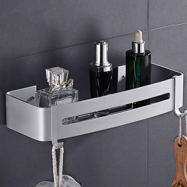 hooks & rails rectangular single-layer glossy bathroom storage rack toilet wall angle space aluminum tool
hooks & rails rectangular single-layer glossy bathroom storage rack toilet wall angle space aluminum tool