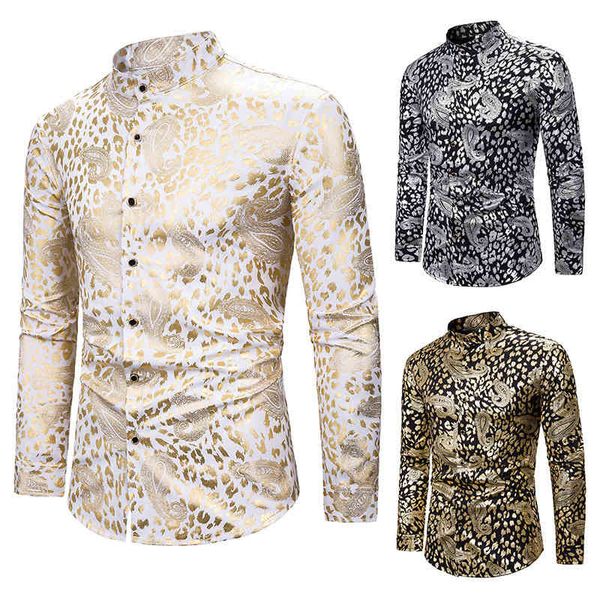 boutique fashion shirt selling men's cashew nut printed nightclub european long sleeve gilded, White;black
boutique fashion shirt selling men's cashew nut printed nightclub european long sleeve gilded, White;black