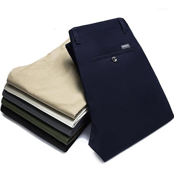 men's 6 colors classic style men straight thick casual pants autumn winter solid color elasticity cotton business trousers male brand1, Black
men's 6 colors classic style men straight thick casual pants autumn winter solid color elasticity cotton business trousers male brand1, Black