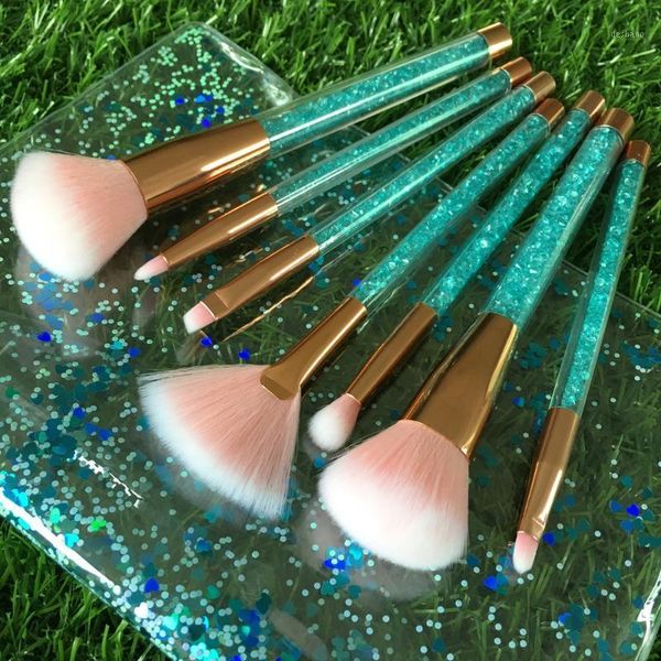 green 7pcs aquarium liquid glitter brush set makeup brushes kit portable eyebrow eyeshadow tools1
green 7pcs aquarium liquid glitter brush set makeup brushes kit portable eyebrow eyeshadow tools1