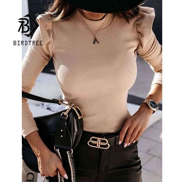 elegant women spring autumn t-shirts plain design ruffles decor o-neck long sleeve basic slim knitted t12906x 210419, White
elegant women spring autumn t-shirts plain design ruffles decor o-neck long sleeve basic slim knitted t12906x 210419, White