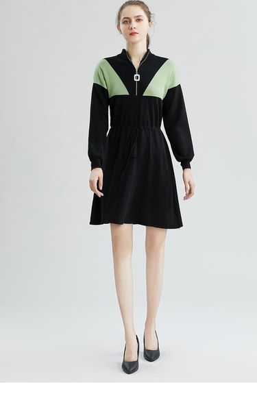 casual dresses autumn 2021 dress sweater waist show thin temperament super fairy french hair, Black;gray
casual dresses autumn 2021 dress sweater waist show thin temperament super fairy french hair, Black;gray
