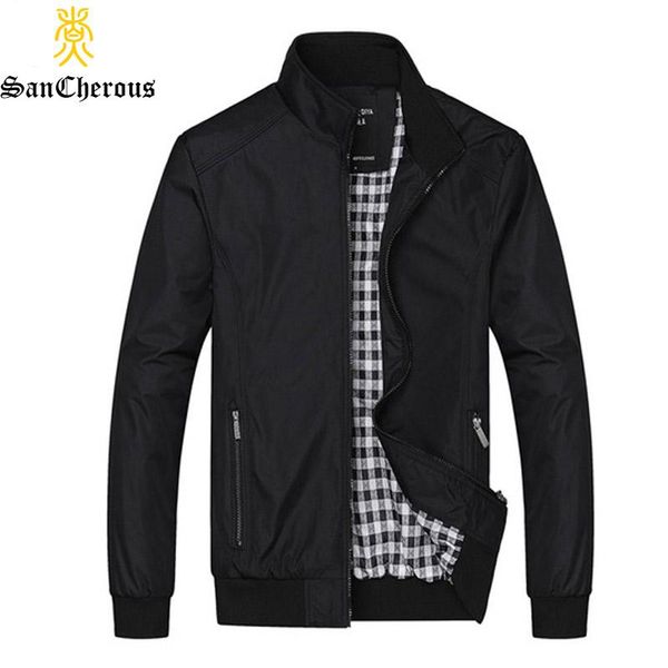 men's jackets 2021 spring autumn casual man jacket stand collar plaid windproof male coat size m-6xl, Black;brown
men's jackets 2021 spring autumn casual man jacket stand collar plaid windproof male coat size m-6xl, Black;brown