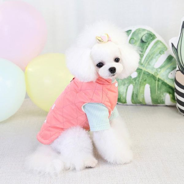 dog apparel pet autumn winter traction cotton vest comfortable soft durable thick warm solid color clothes
dog apparel pet autumn winter traction cotton vest comfortable soft durable thick warm solid color clothes