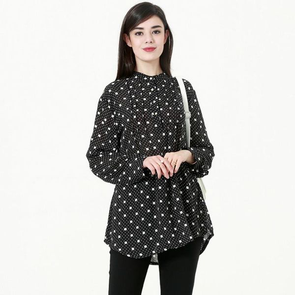women's blouses & shirts muslim abaya shirt blouse dot casual woman spring plus size 5xl 6xl cm310, White
women's blouses & shirts muslim abaya shirt blouse dot casual woman spring plus size 5xl 6xl cm310, White