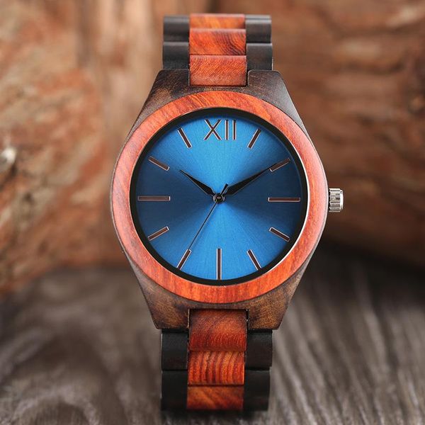 wristwatches men's creative full wooden watch luxury black/sapphire blue luster dial bamboo wood quartz-watch casual sport clock reloj, Slivery;brown
wristwatches men's creative full wooden watch luxury black/sapphire blue luster dial bamboo wood quartz-watch casual sport clock reloj, Slivery;brown