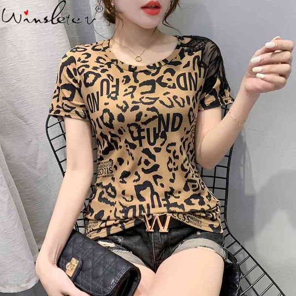 women's t-shirt summer european style girls patchwork print lace o-neck zipper women short sleeve all match tees t12107a, White
women's t-shirt summer european style girls patchwork print lace o-neck zipper women short sleeve all match tees t12107a, White