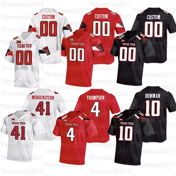 custom texas tech college football jerseys 5 patrick mahomes ii 7 jett duffey 9 t.j. vasher 82 kesean carter 10 alan bowman, Black
custom texas tech college football jerseys 5 patrick mahomes ii 7 jett duffey 9 t.j. vasher 82 kesean carter 10 alan bowman, Black