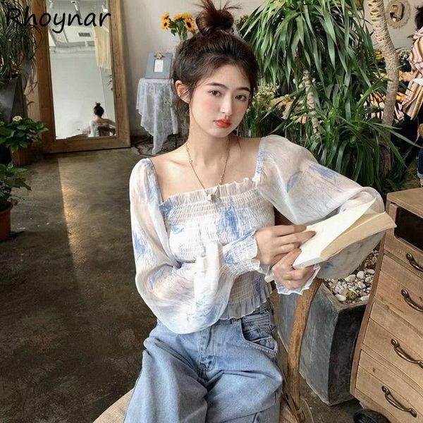 women's blouses & shirts blouse women puff sleeve square collar ladies clothes slim casual holiday party trendy students vintage croppe, White
women's blouses & shirts blouse women puff sleeve square collar ladies clothes slim casual holiday party trendy students vintage croppe, White
