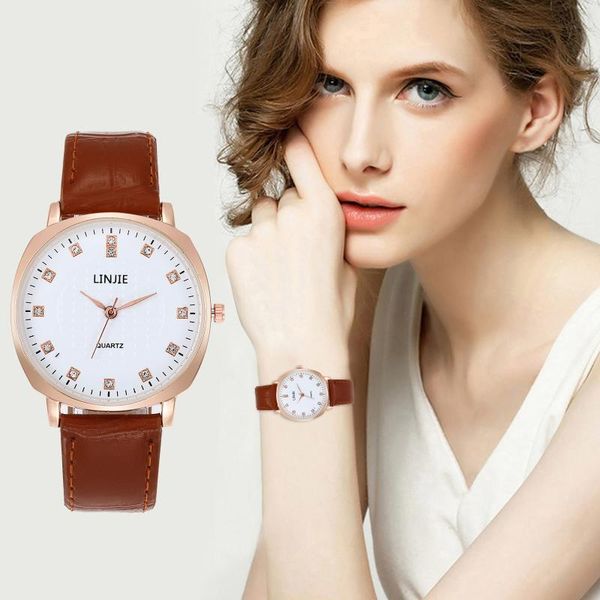 women watch christmas diamond leather band analog quartz fashi wrist watches wristwatches, Slivery;brown
women watch christmas diamond leather band analog quartz fashi wrist watches wristwatches, Slivery;brown