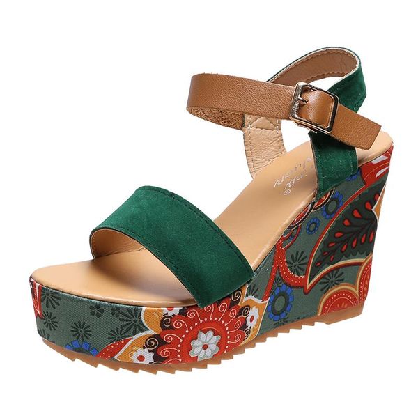 sandals 2021 bohemia vcation style floral for high heels platform leisure summer wedges woman shoes, Black
sandals 2021 bohemia vcation style floral for high heels platform leisure summer wedges woman shoes, Black
