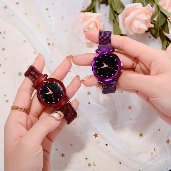 wristwatches 2021 luxury ladies watch magnet star sky diamond fashion women watches dress female quartz wristwatch relogio feminino gift, Slivery;brown
wristwatches 2021 luxury ladies watch magnet star sky diamond fashion women watches dress female quartz wristwatch relogio feminino gift, Slivery;brown