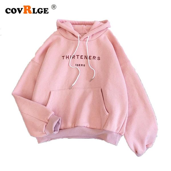 women's hoodies & sweatshirts covrlge solid candy colors thin velvet fashionable long sleeve slim embroidery youth sweatshirt clothing, Black
women's hoodies & sweatshirts covrlge solid candy colors thin velvet fashionable long sleeve slim embroidery youth sweatshirt clothing, Black