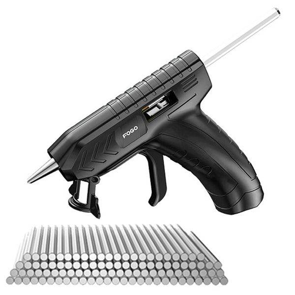 cordless melt glue gun machine with glue-stick usb rechargeable heat temperature tool craft diy repairing stick tool kits
cordless melt glue gun machine with glue-stick usb rechargeable heat temperature tool craft diy repairing stick tool kits