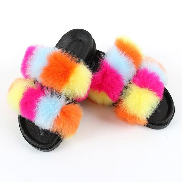 women shoes candy color slippers flock leopard 2021 woman fur female soft non slip slides fashion warm plush ladie flat, Black
women shoes candy color slippers flock leopard 2021 woman fur female soft non slip slides fashion warm plush ladie flat, Black