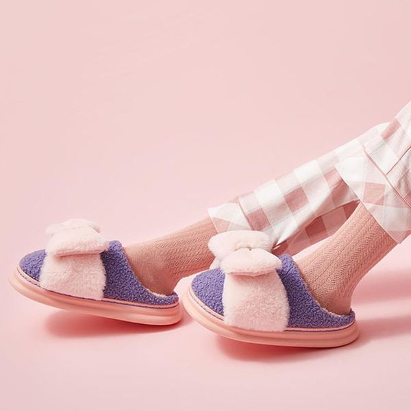 slippers 2021 women mixed colors lovely butterfly-knot winter warm plush couples house slides non-slip outdoor indoor shoes, Black
slippers 2021 women mixed colors lovely butterfly-knot winter warm plush couples house slides non-slip outdoor indoor shoes, Black