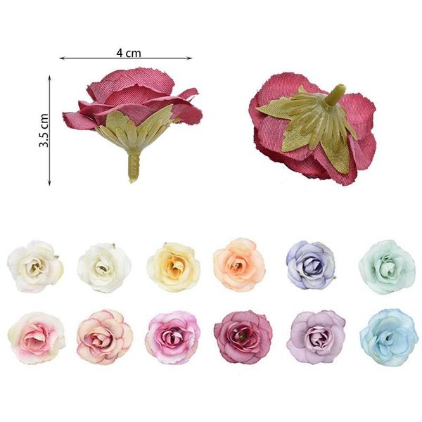 50pcs/lot simulation mini rose artificial flower silk diy ball garland headdress wedding decoration bridal flowers decorative & wreaths
50pcs/lot simulation mini rose artificial flower silk diy ball garland headdress wedding decoration bridal flowers decorative & wreaths