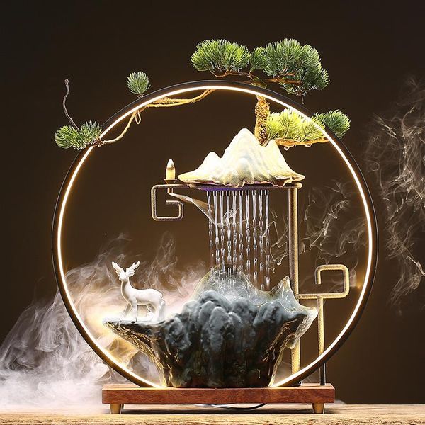 eletric incense burner waterfall modern mountain statue backflow quemador incienso burners bg50ib fragrance lamps
eletric incense burner waterfall modern mountain statue backflow quemador incienso burners bg50ib fragrance lamps