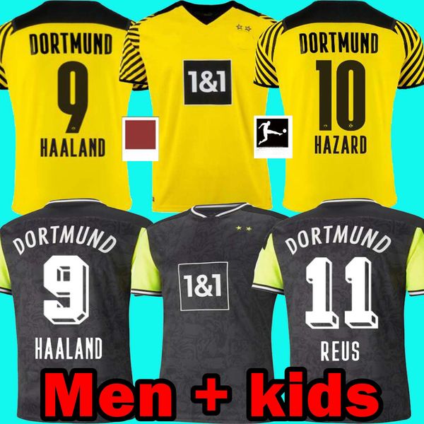 20 21 4th haaland borussia hazard 110th soccer jersey 2021 22 dortmund football shirt reus black out sancho brandt men third maillot, Black;yellow
20 21 4th haaland borussia hazard 110th soccer jersey 2021 22 dortmund football shirt reus black out sancho brandt men third maillot, Black;yellow