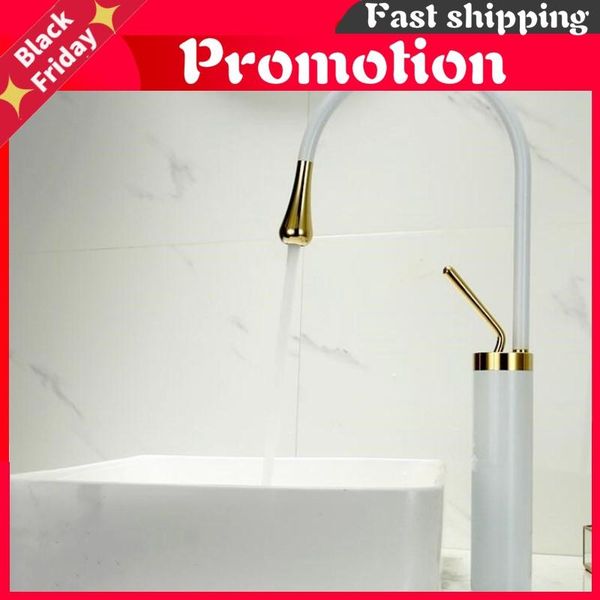 basin faucet water tap single lever 360 rotation spout moder brass mixer bathroom sink white black faucets 
basin faucet water tap single lever 360 rotation spout moder brass mixer bathroom sink white black faucets