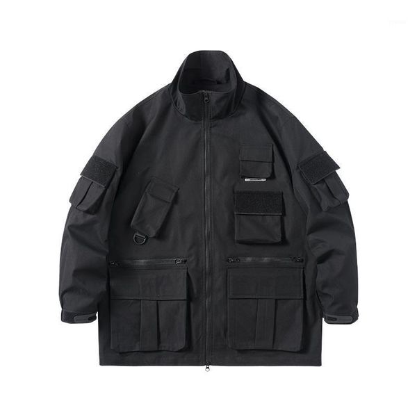 jacket with multiple pockets loose pads techwear aesthetic streetwear edr-0573 men's jackets, Black;brown
jacket with multiple pockets loose pads techwear aesthetic streetwear edr-0573 men's jackets, Black;brown