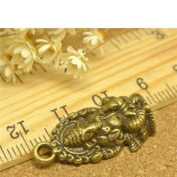 charms antique gold tone ganesha elephant hindu god of wisdom pendants 10pcs, Bronze;silver
charms antique gold tone ganesha elephant hindu god of wisdom pendants 10pcs, Bronze;silver