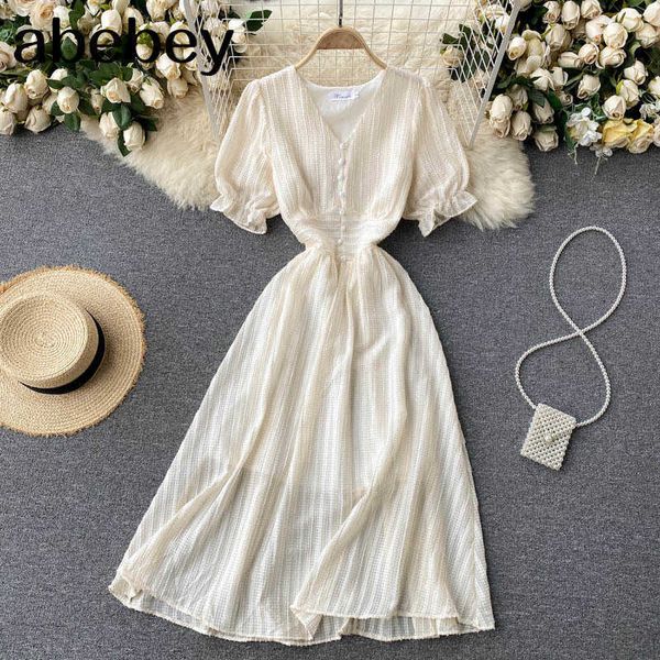 women sweet french lace dress v neck short sleeve sashes a-line dresses summer fashion streetwear midi dress 210715, Black;gray
women sweet french lace dress v neck short sleeve sashes a-line dresses summer fashion streetwear midi dress 210715, Black;gray