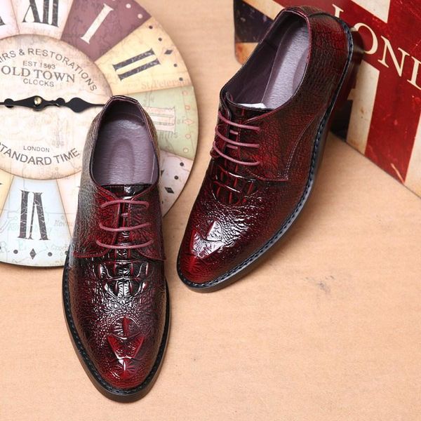 dress shoes 2021 four seasons leather male pointed business with crocodile pattern tide wedding, Black
dress shoes 2021 four seasons leather male pointed business with crocodile pattern tide wedding, Black