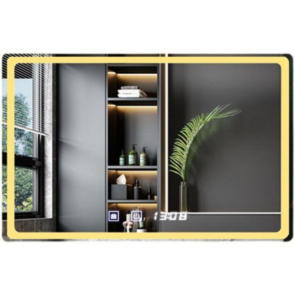mirrors smart bluetooth audio bathroom mirror led with lamp wall-mounted anti-fog luminous touch screen
mirrors smart bluetooth audio bathroom mirror led with lamp wall-mounted anti-fog luminous touch screen